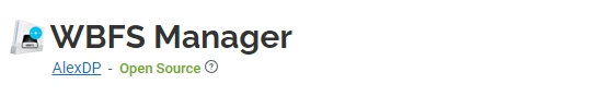 WBFS-Manager