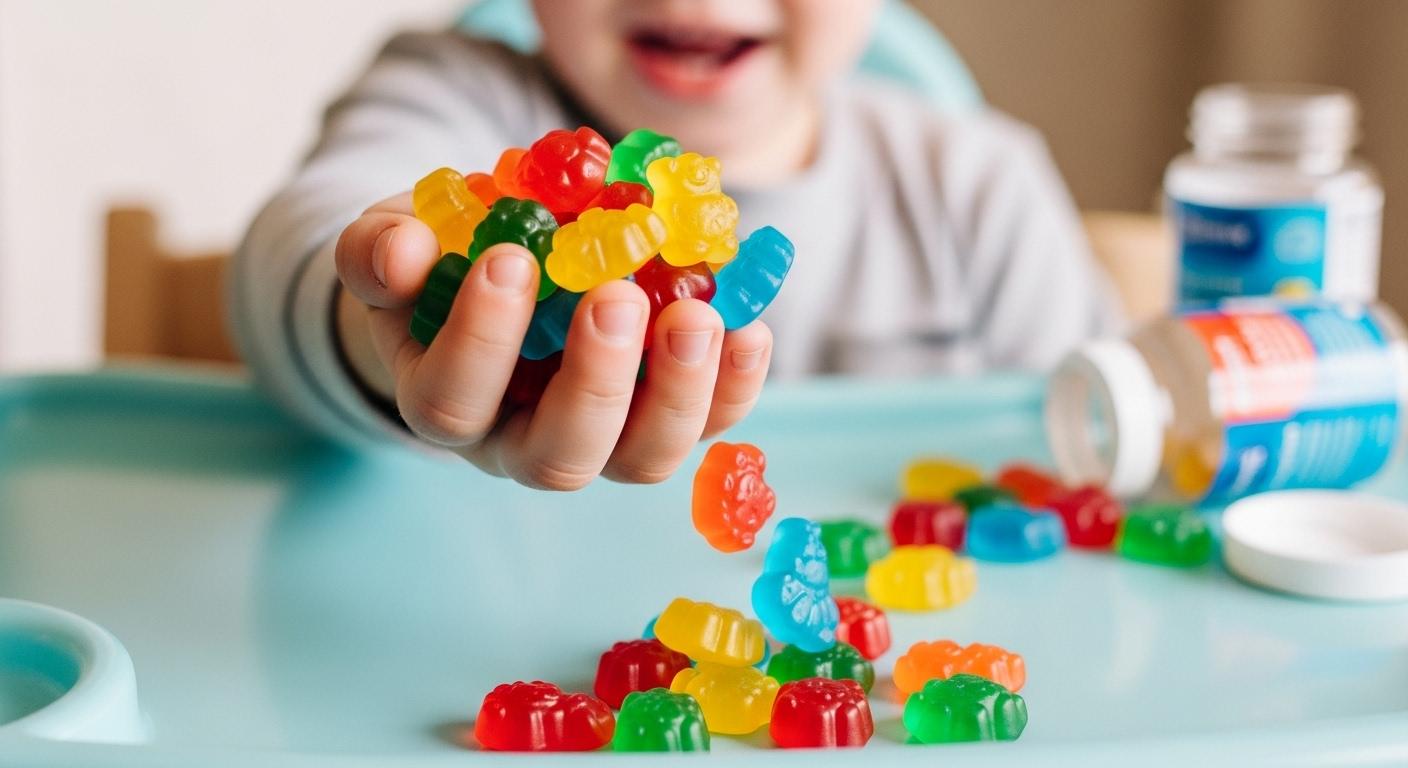 어린이비타민 과다섭취