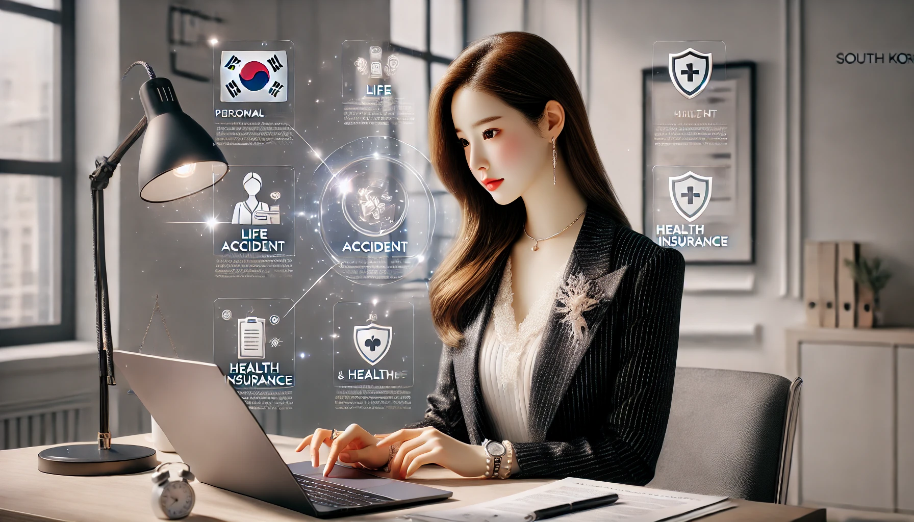 인보험 종류 확인하는 이미지