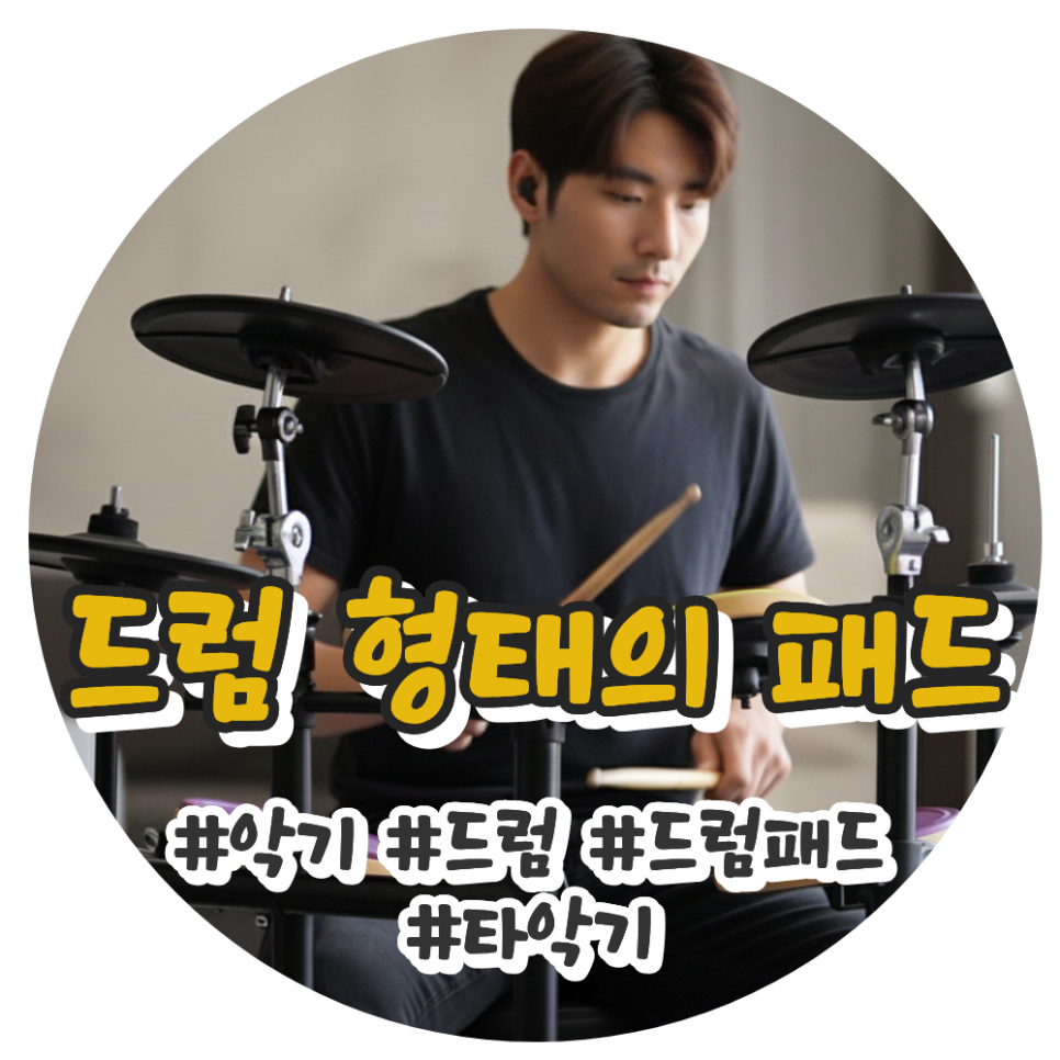층간소음 걱정 없는 드럼패드 토노 TDP-K1 세트 추천