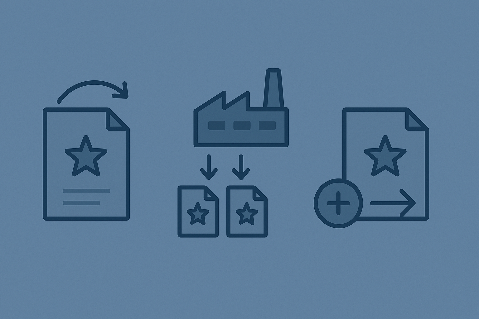 Java 설계 패턴의 구조적 원리를 감각적으로 시각화한 일러스트