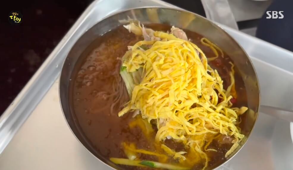 생활의 달인 958회 노포 덕후 대전편 대전 동구 냉면 맛집 황해도식 닭육수 냉면 원미면옥