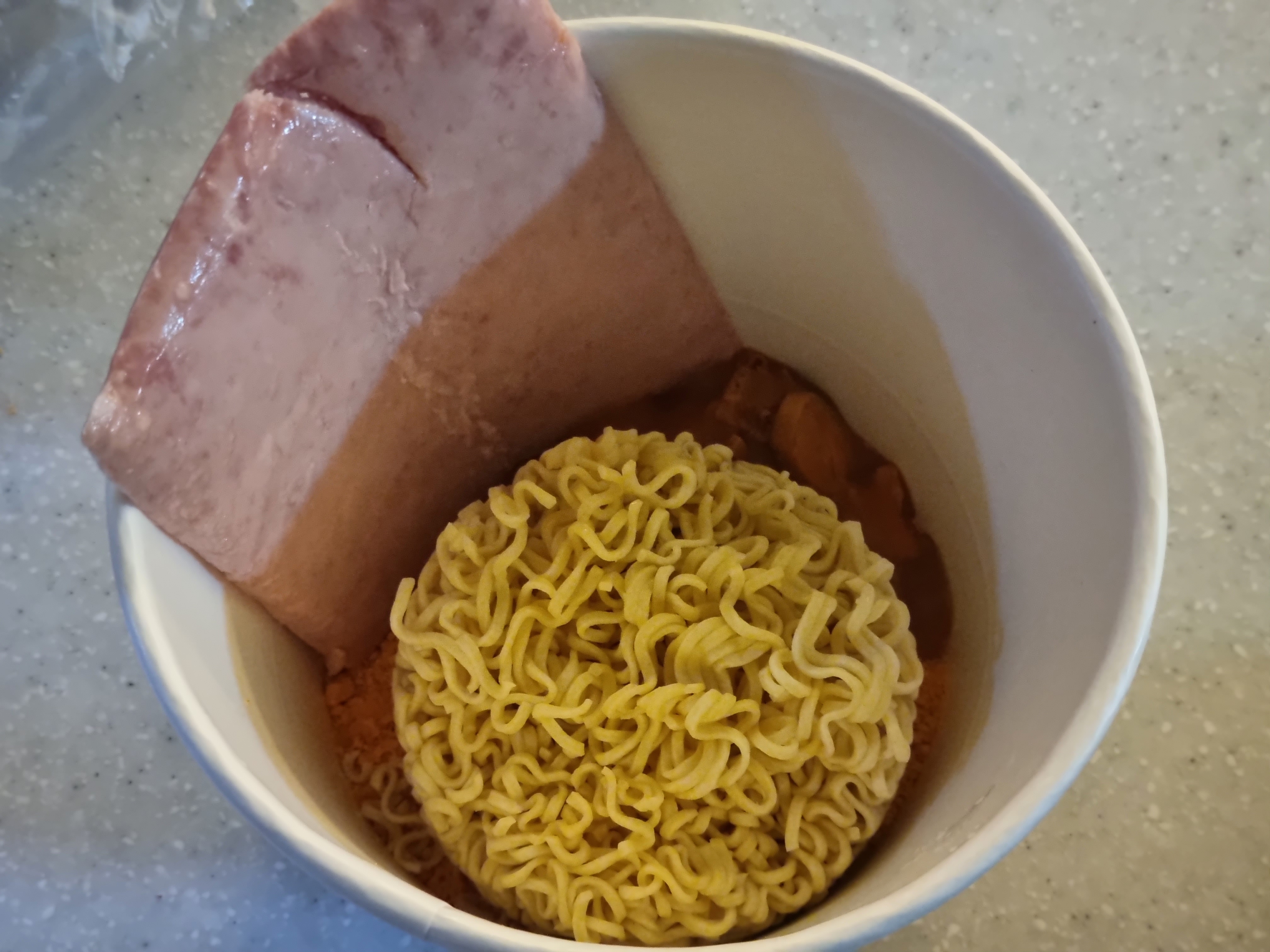 alt"로제부대찌개 조리과정"