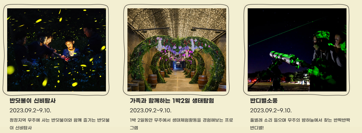 무주 반딧불이 축제