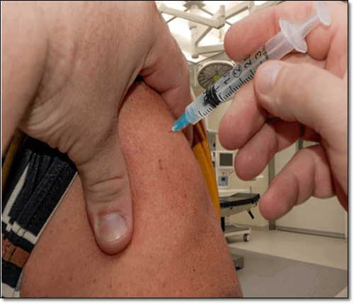 당뇨병 환자 인슐린 주사