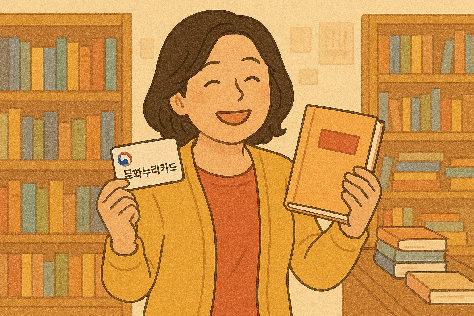 문화누리카드로 책을 사다