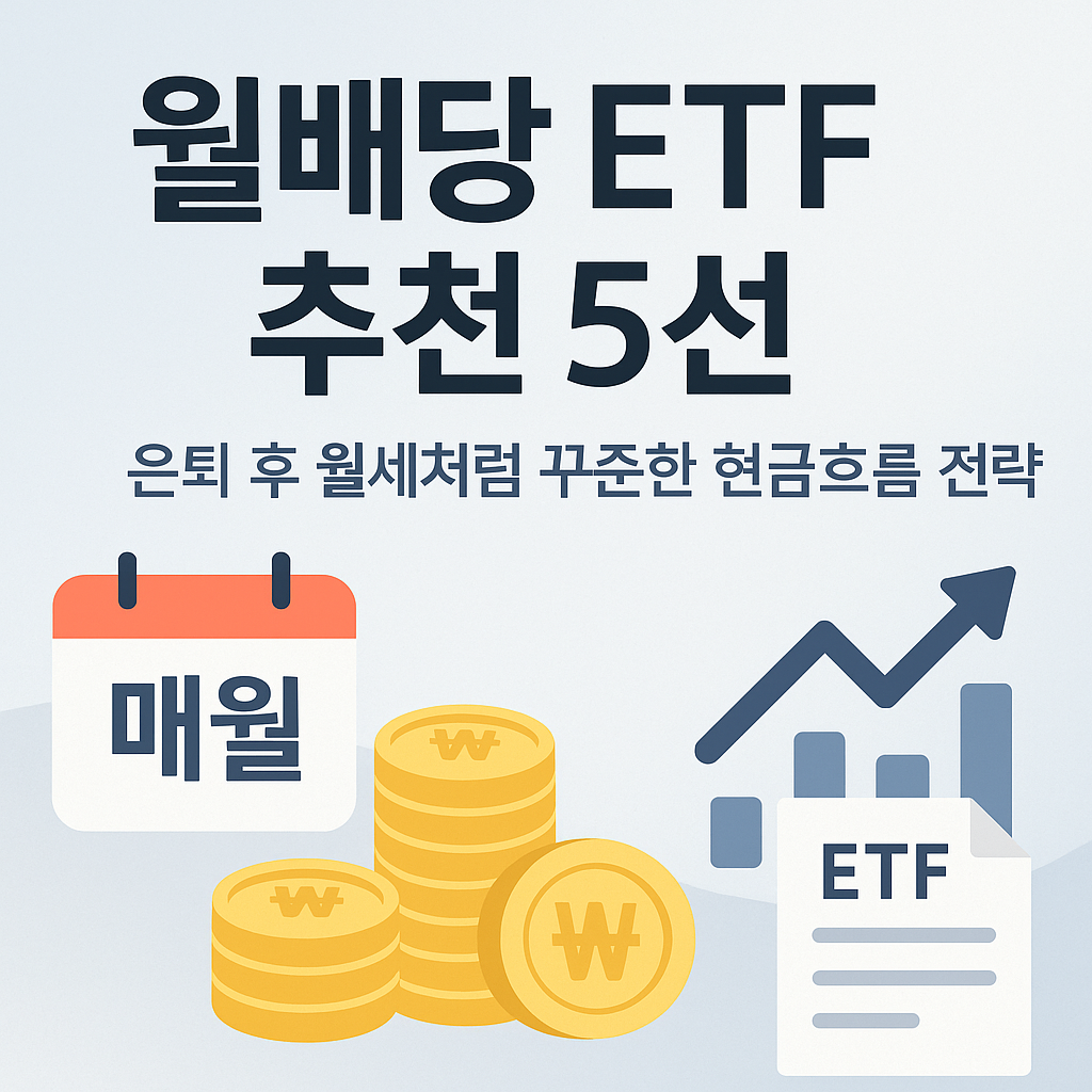월배당 ETF 추천 5선