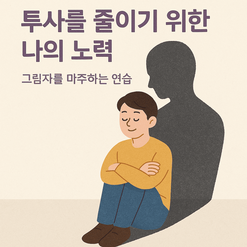 투사를 줄이기 위한 나의 노력 – 그림자를 마주하는 연습