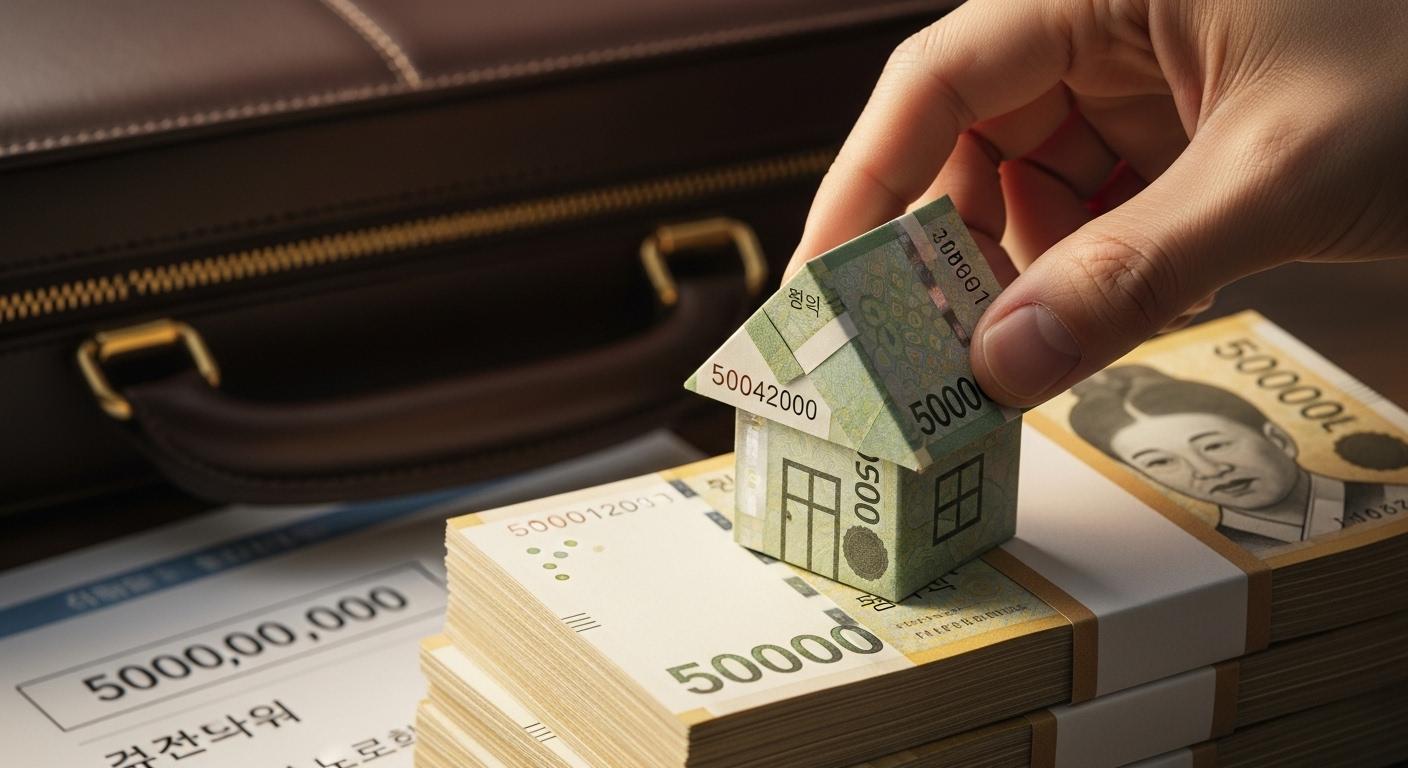 5억 아파트 증여세