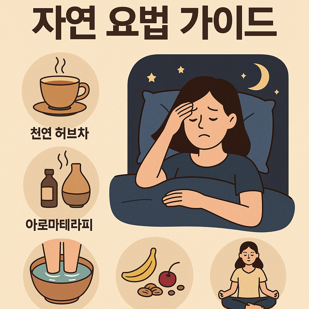 불면증에 지친 당신을 위한 자연 요법 가이드