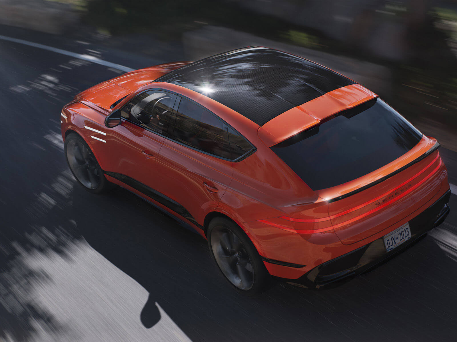 gv80쿠페-뒷모습