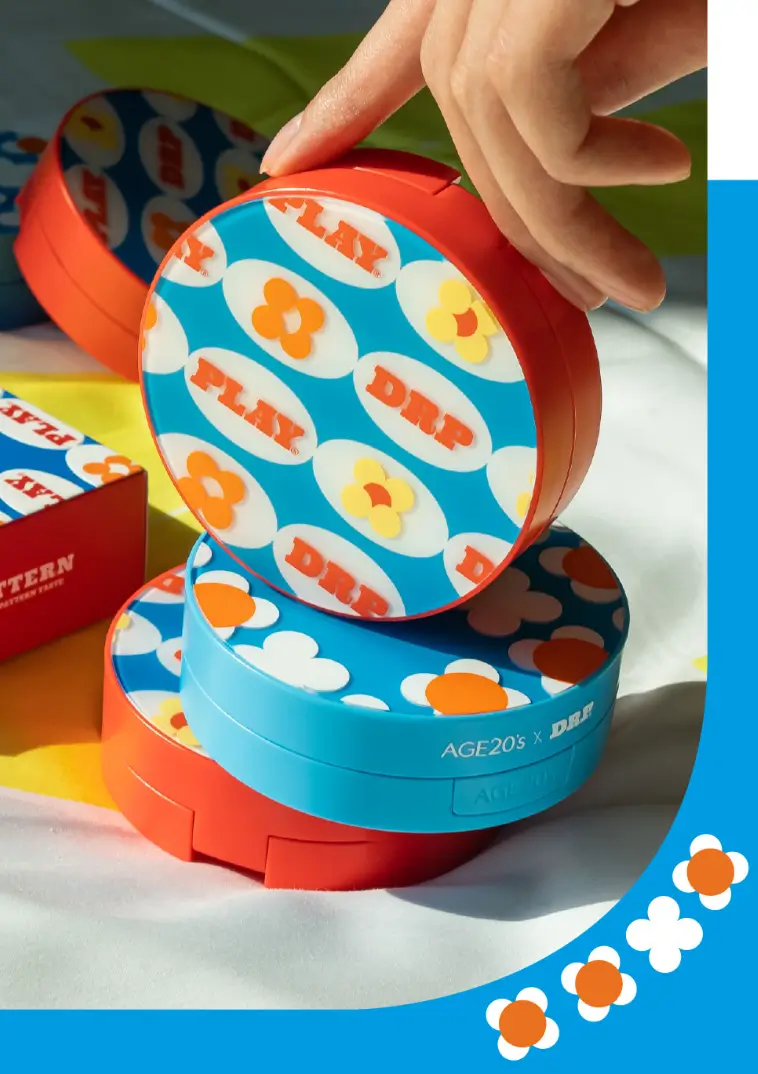 촉촉한 팩트 선에이지투웨니스 드롭드롭드롭