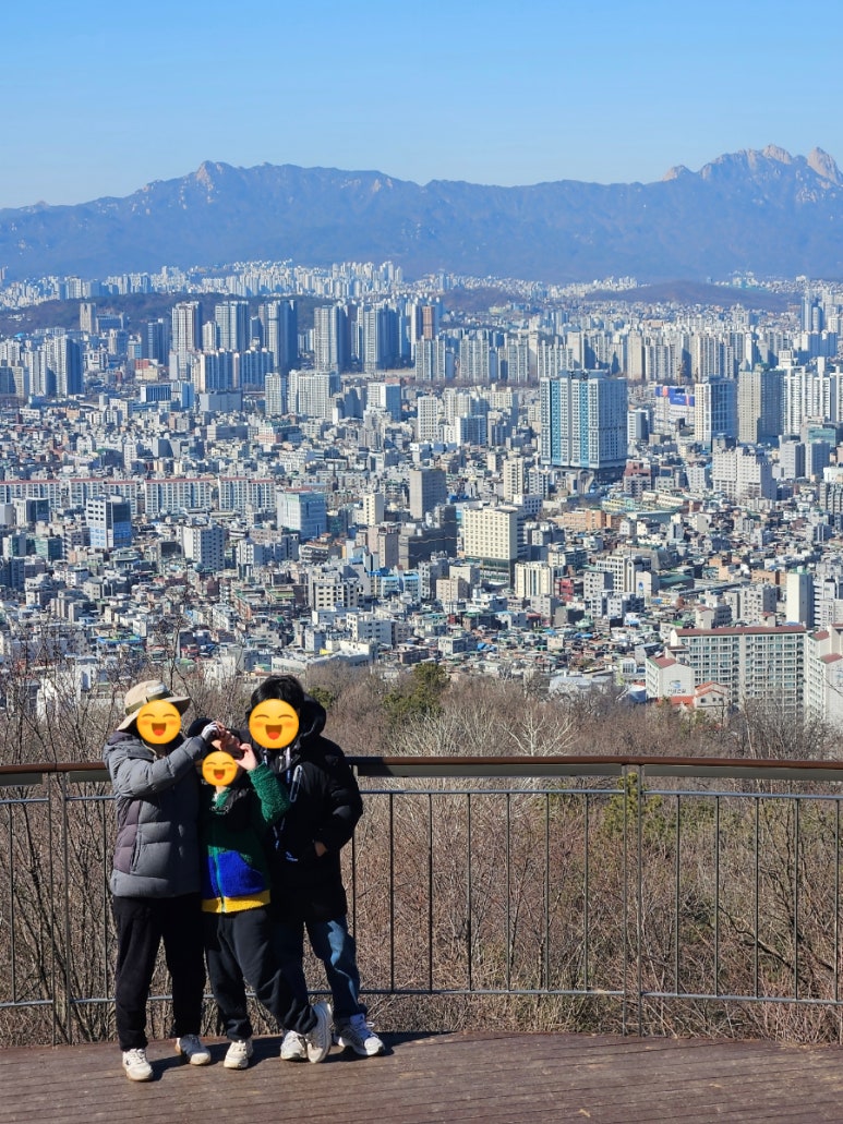 용마산 스카이워크 전경