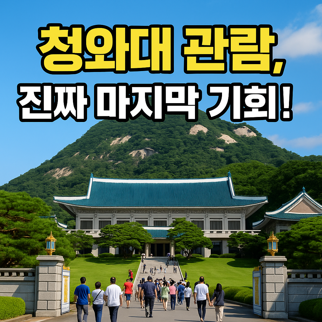 청와대 관람