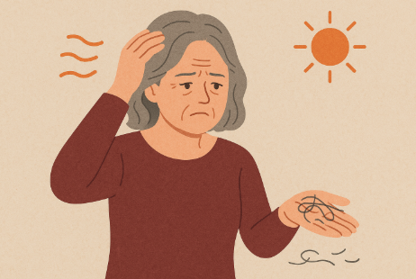 갱년기 여성 탈모