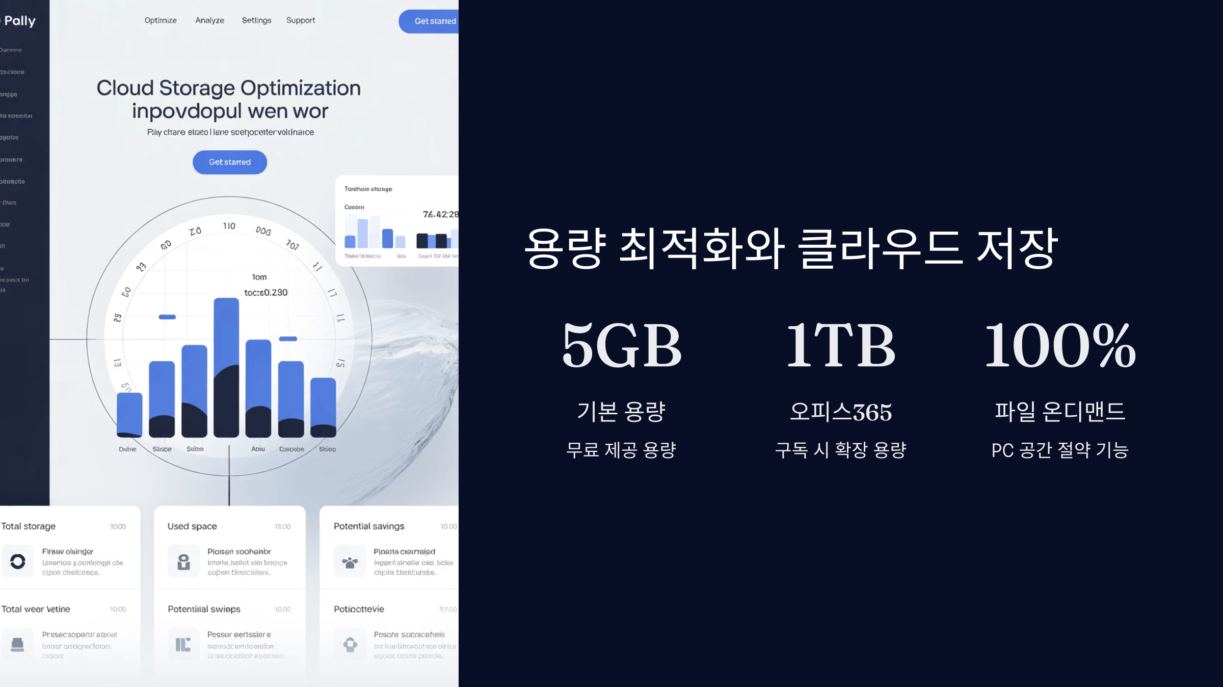 용량 최적화와 클라우드 저장