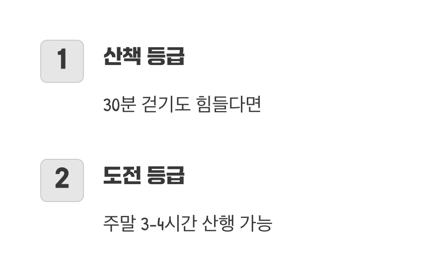 내 체력부터 알자, 솔직한 자기 진단