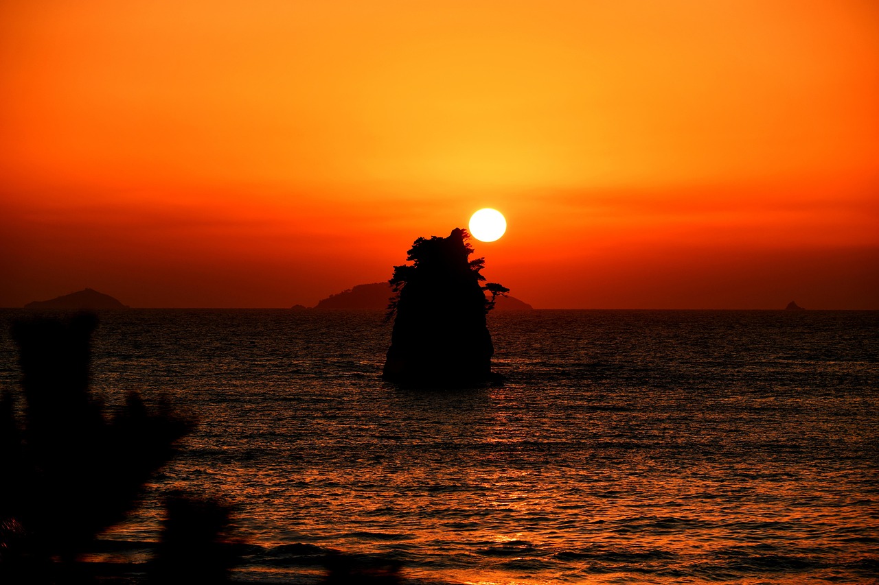 태안 일출 사진