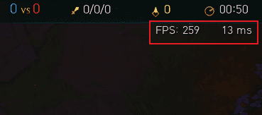 롤 핑, 프레임 모습