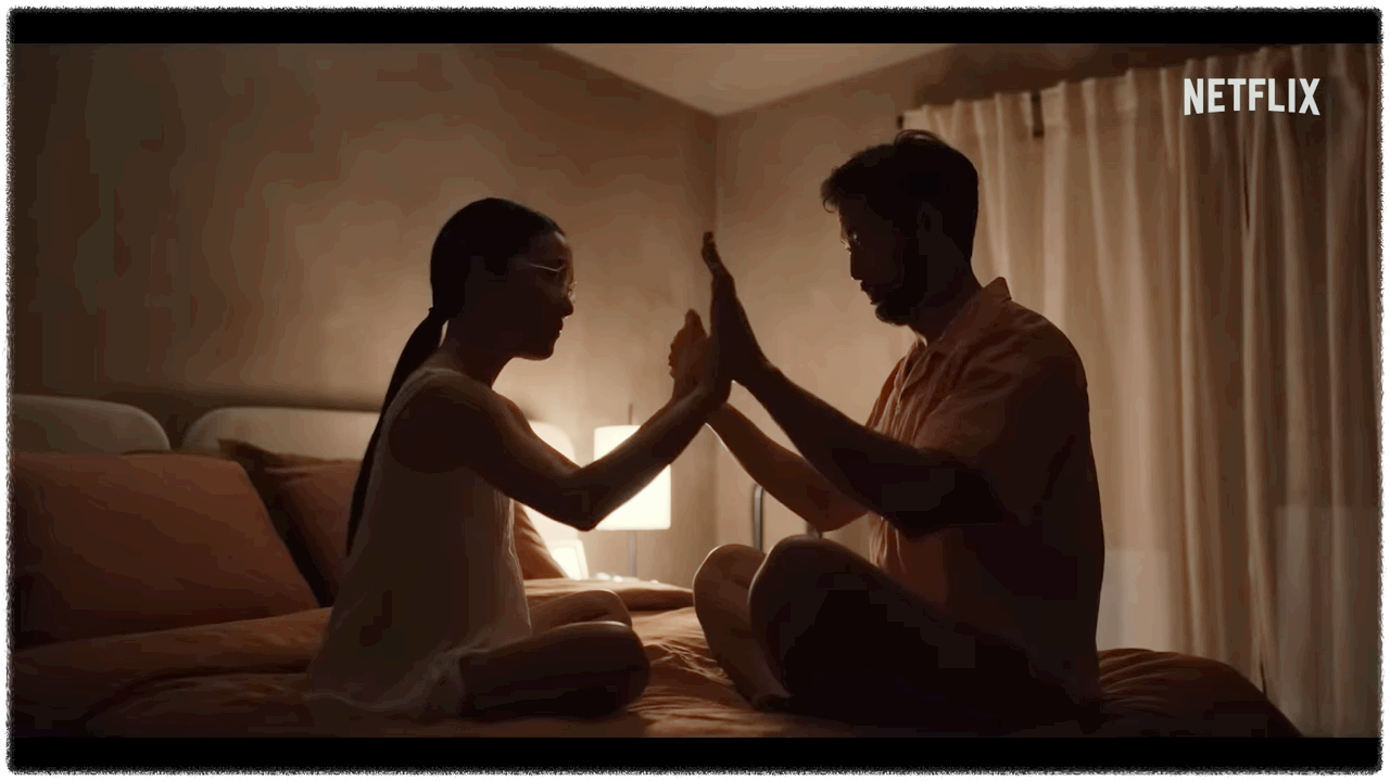 성난 사람들 분노를 가라앉히려는 에이미 부부 사진