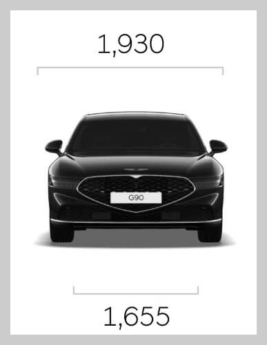 제네시스 g90 가격표