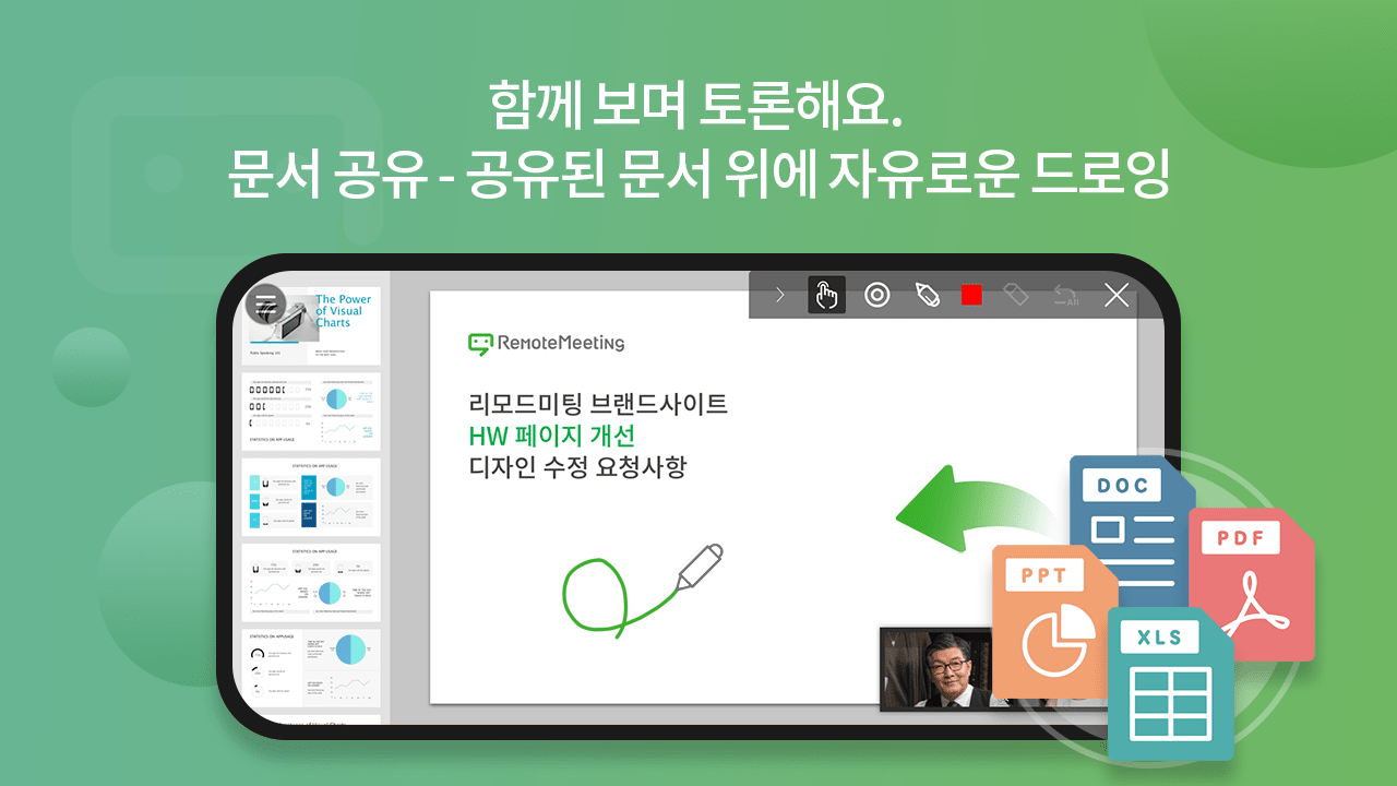 리모트미팅, 화상회의