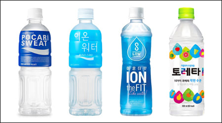 여러가지 이온음료