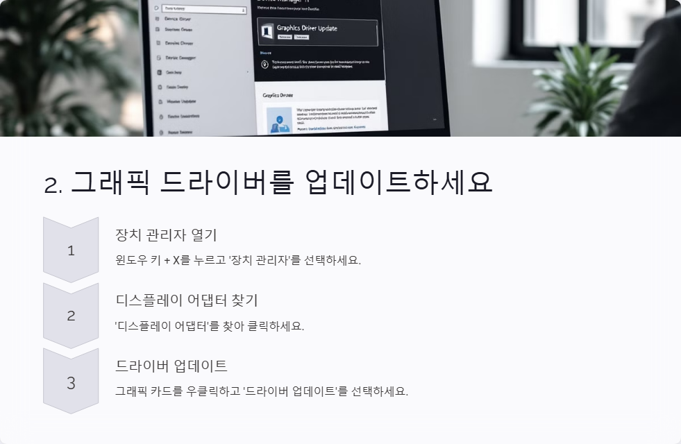 윈도우11 HDMI 연결 안됨