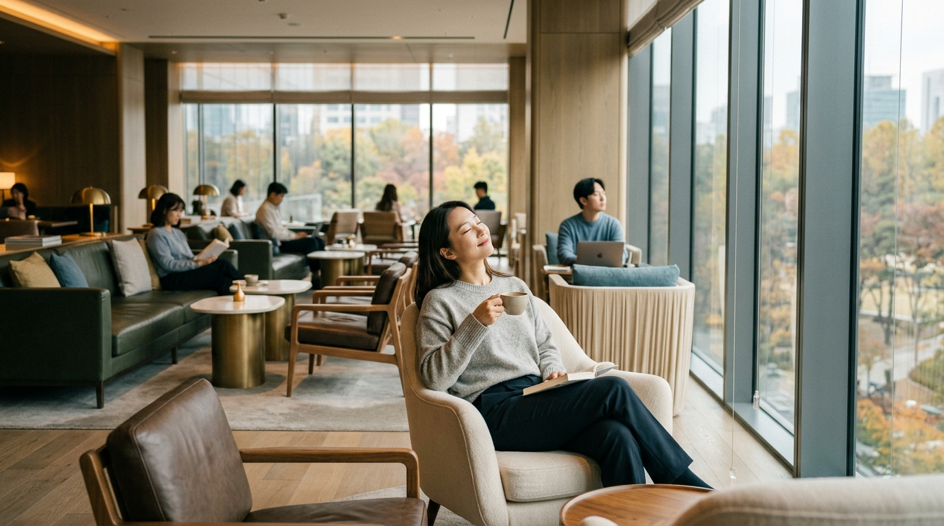호텔라운지의 특별함