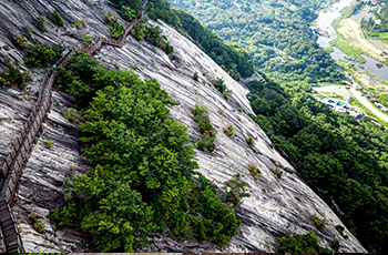 용궐산 하늘길 모습
