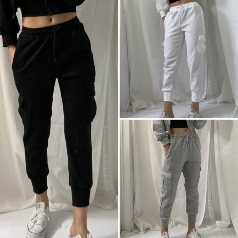 기모 겨울 (롱/숏)여성 조커팬츠 카고 키작녀 조거 키작은 여자 스웻팬츠 바지