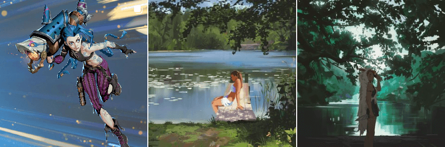 Atey Ghailan의 작품