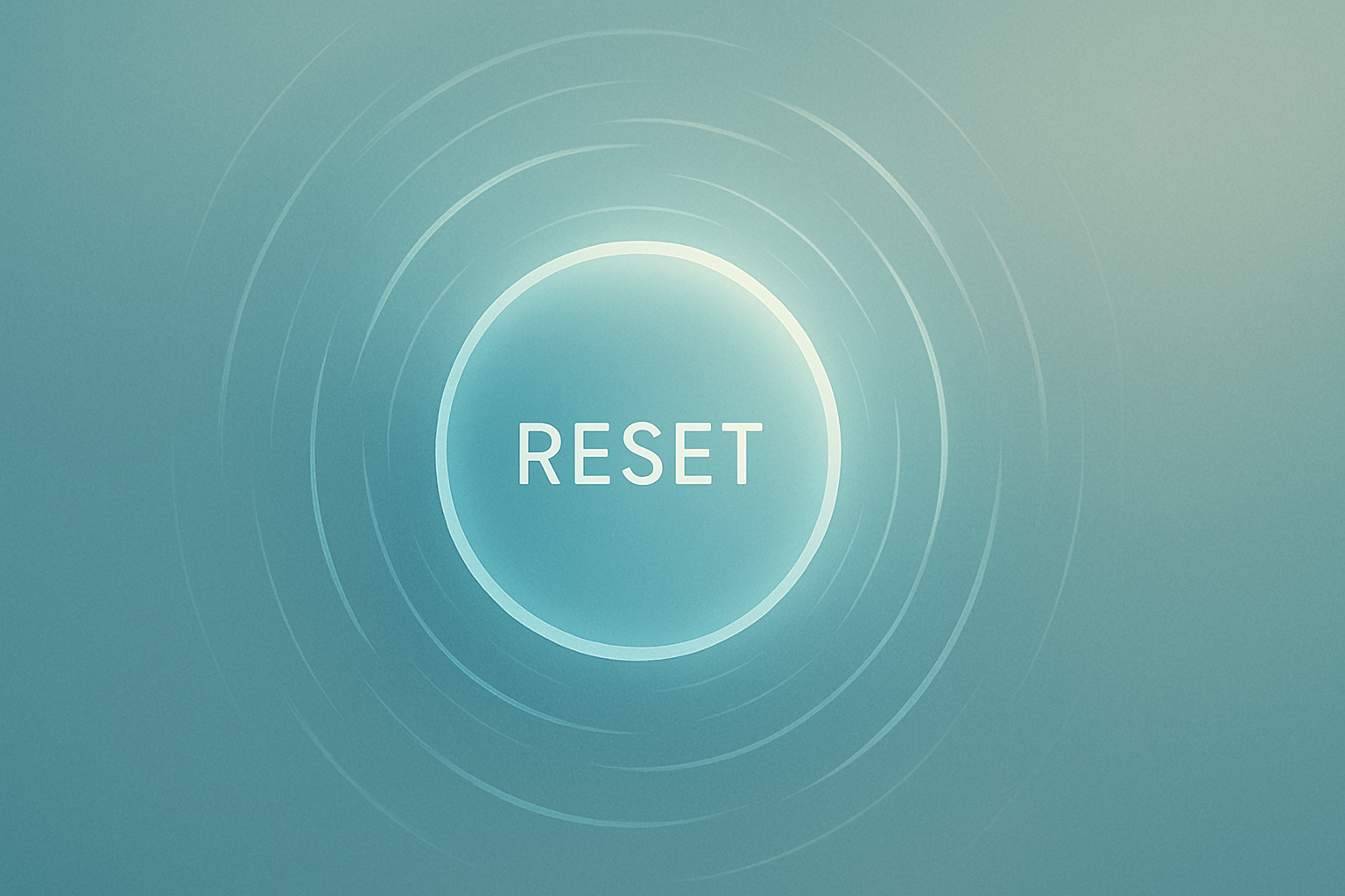 &ldquo;몸의 대사 구조가 다시 시작되는 리셋 개념을 표현한 추상 일러스트&rdquo;