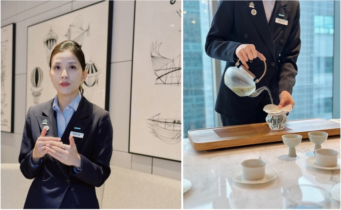 차 오마카세 디저트