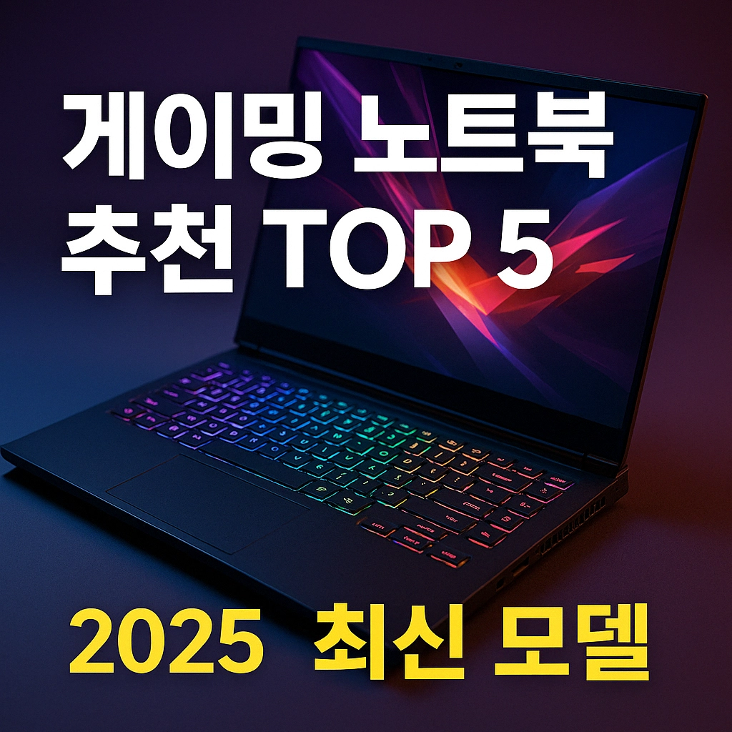 게이밍노트북추천top5-2025-최신-모델