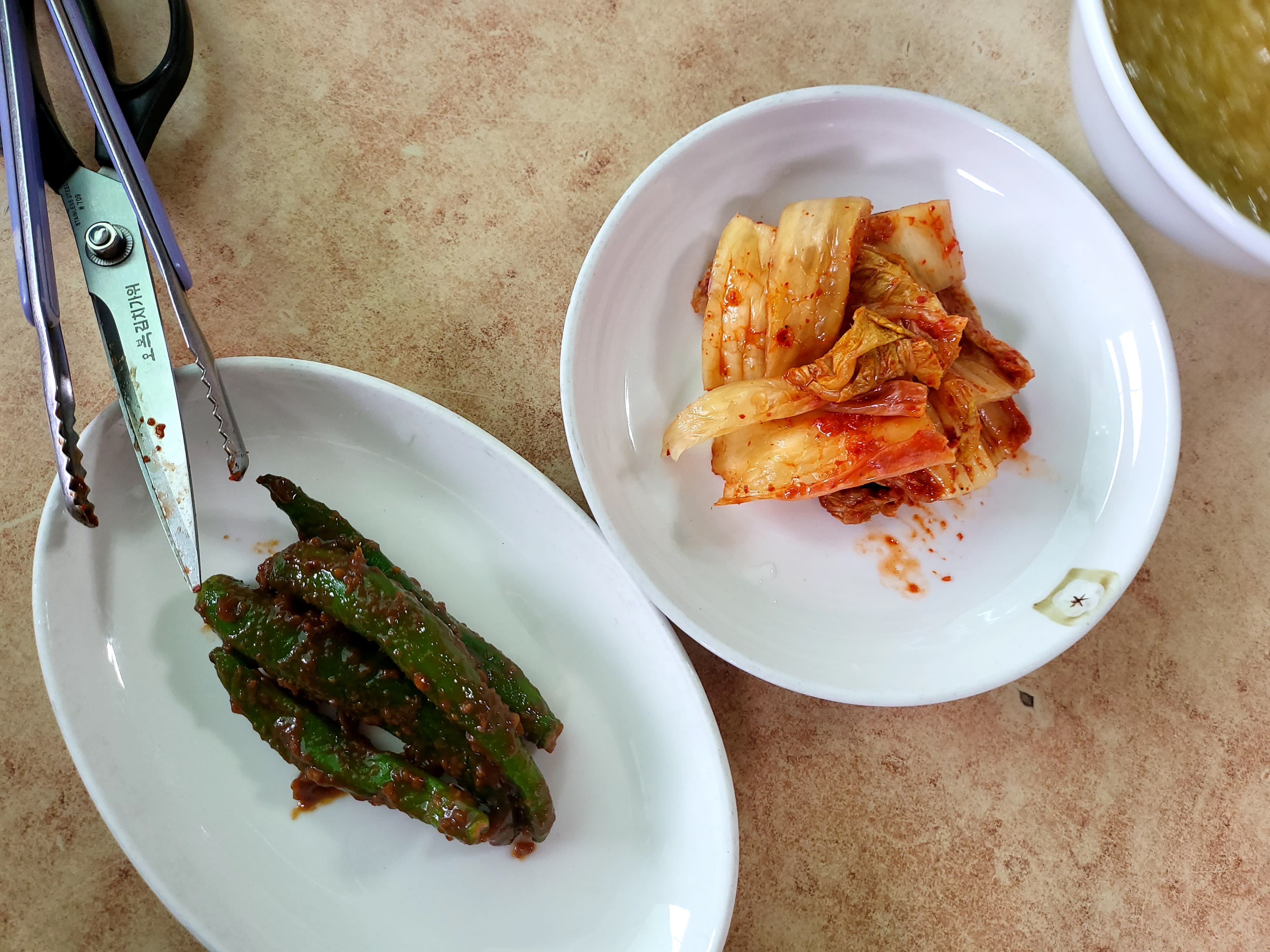 전복죽 한상
