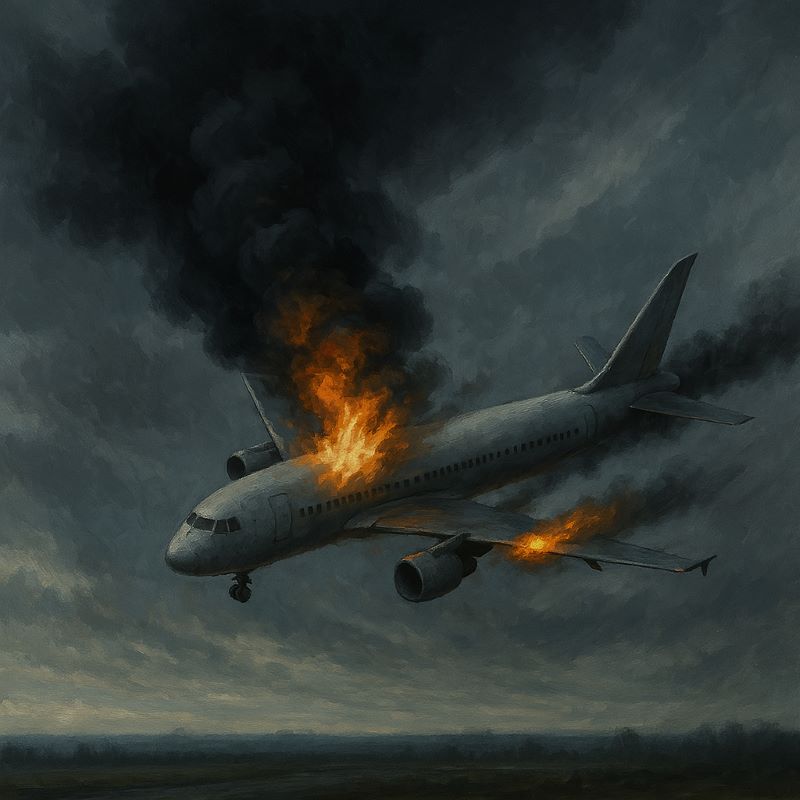 비행기 추락 꿈 해몽 – 높은 목표에 대한 불안