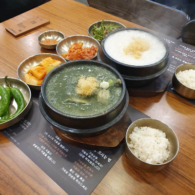 쑥삼계탕