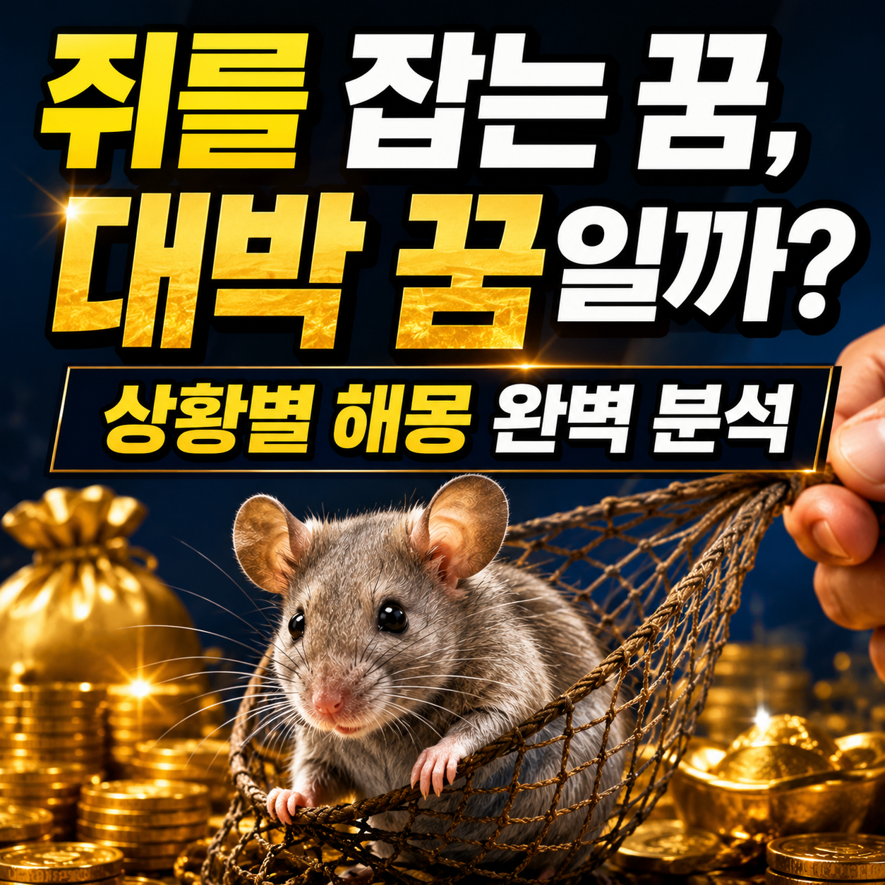 쥐를 잡는 꿈