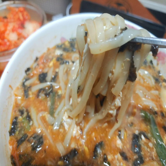 장칼국수