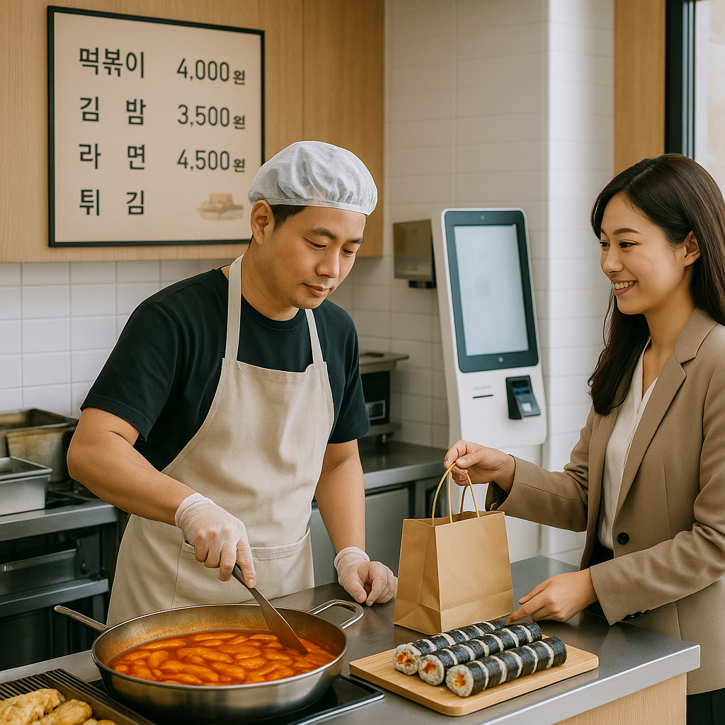 혼자서 시작하는 분식집 창업 가이드