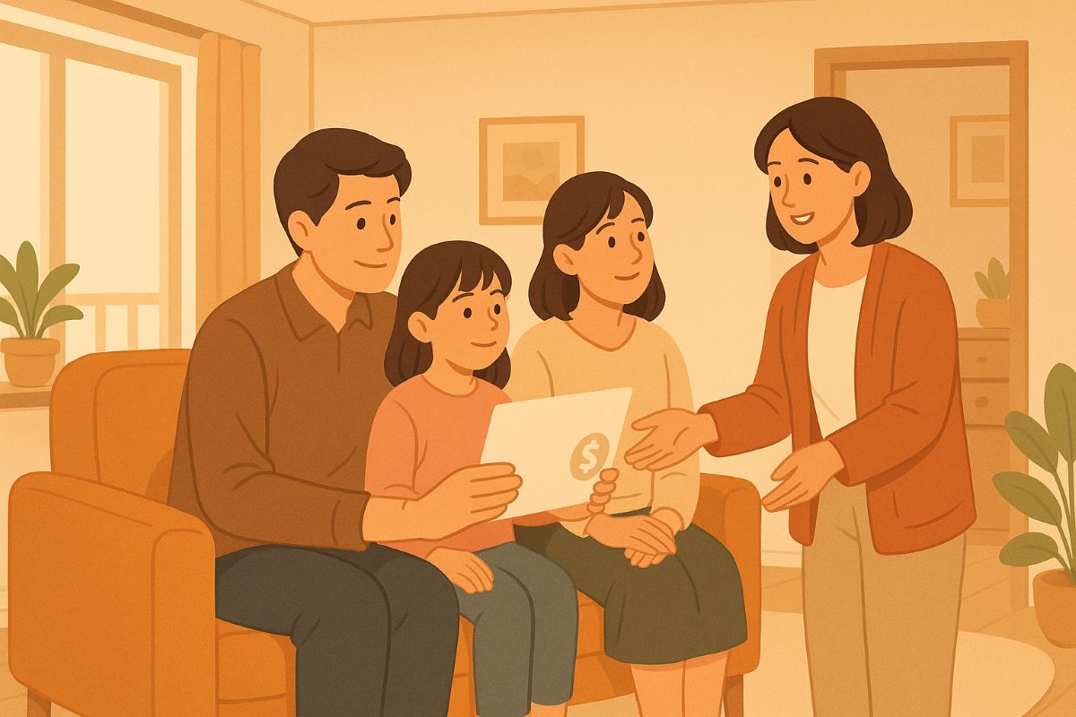 주거급여 일러스트