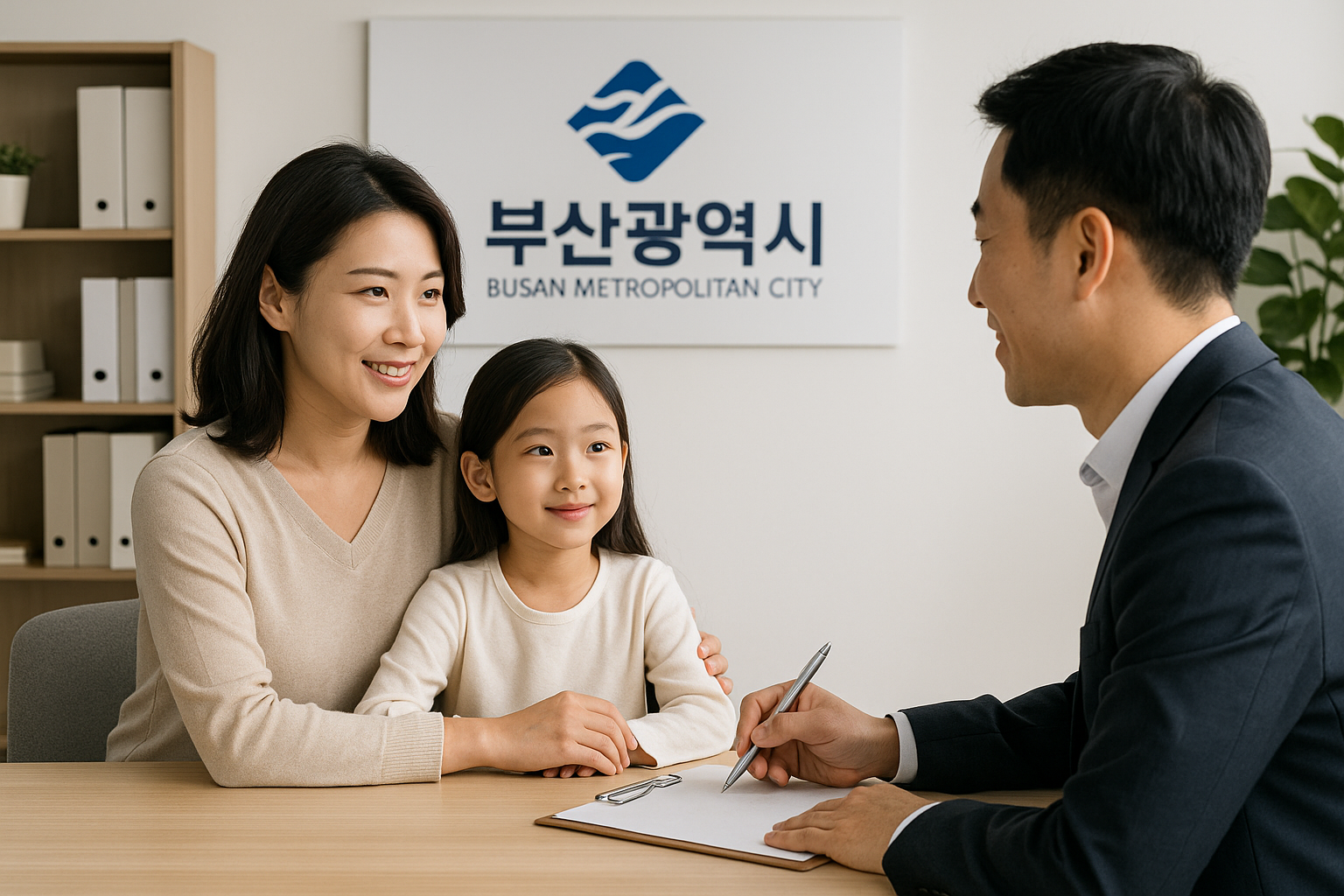 부산광역시는 한부모가족 지원