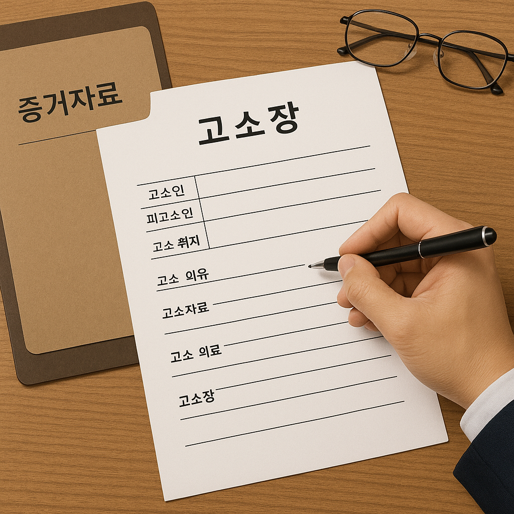 고소장 작성요령