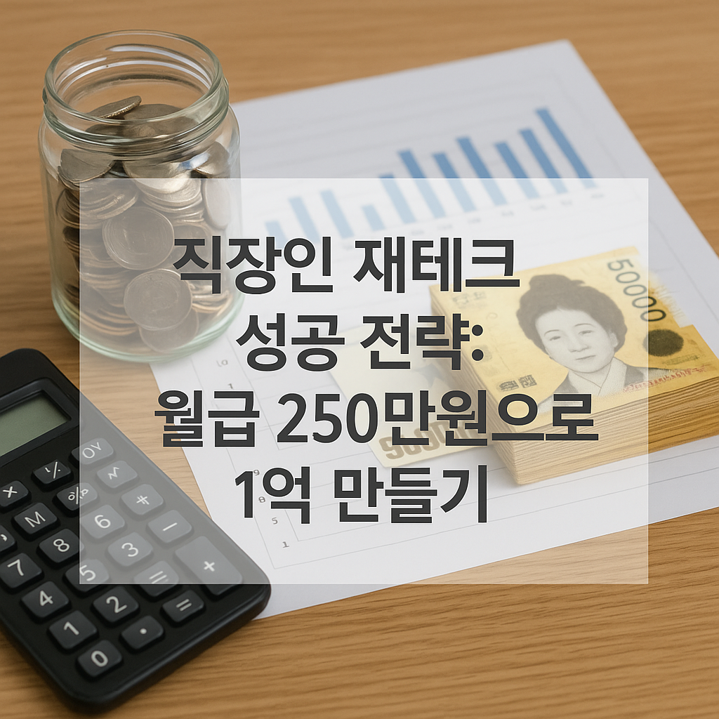 월급250만원으로 1억 만들기