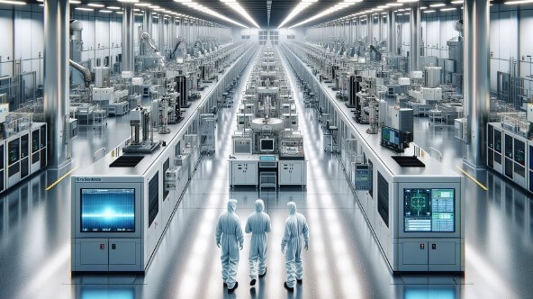 반도체 생산공장