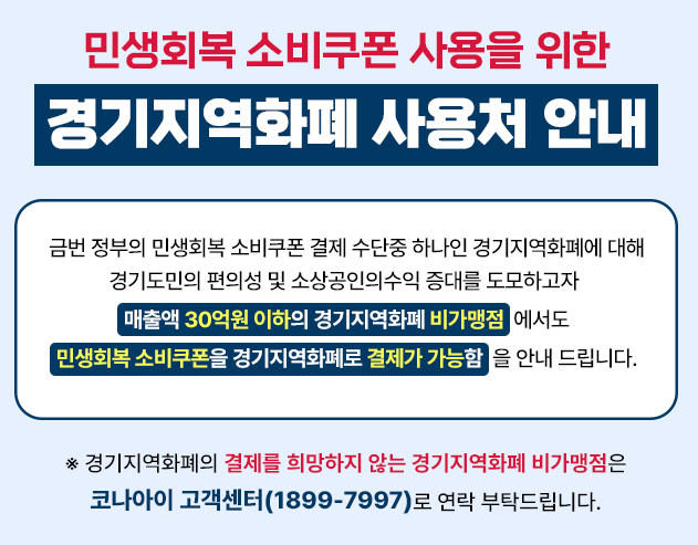 서울페이 vs 경기지역화폐 차이점