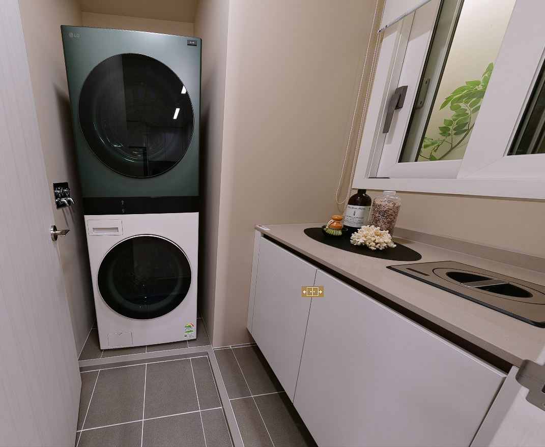 메이플 자이 평면도, 모델하우스