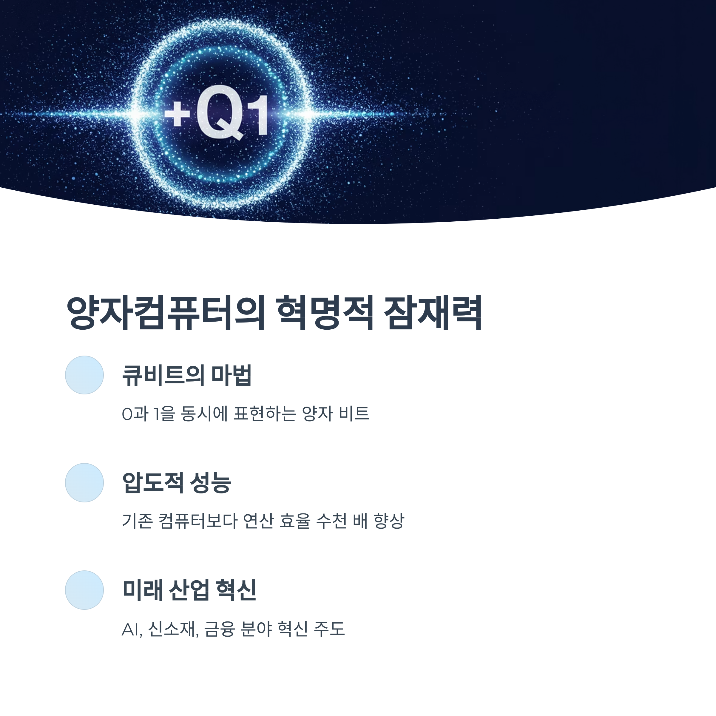 양자컴퓨터와의 첫 만남
