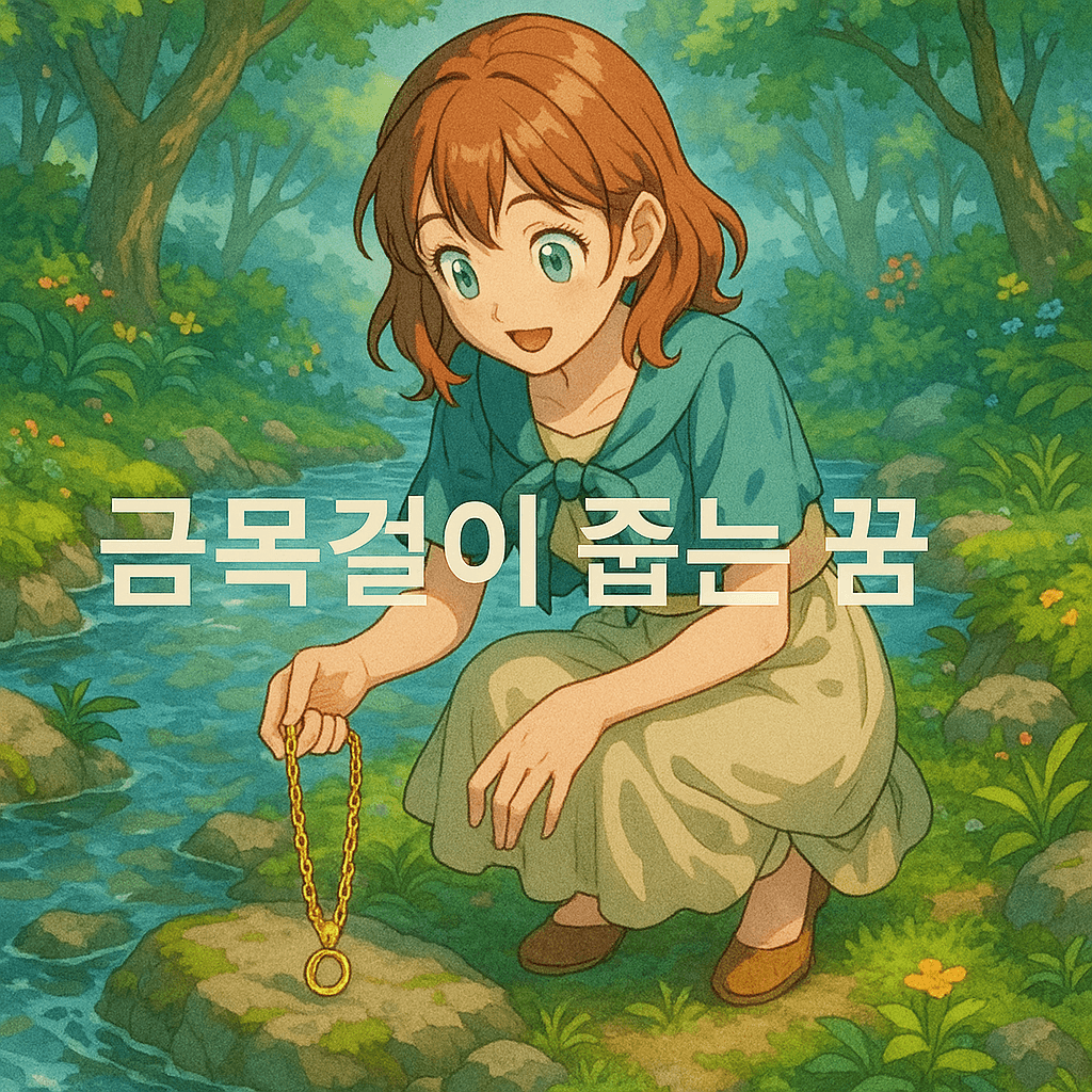 금목걸이 줍는 꿈 해몽